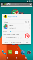 Bubble Cloud Widgets + Folders for phones/tablets