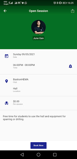 Android application Bastion - Historical Fencing A screenshort