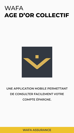 Android application Wafa retraite screenshort