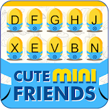 Cute Mini Friends Yellow Banana Keyboard Theme icon