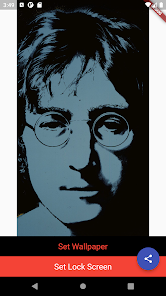 Captura 6 John Lennon HD Wallpapers android