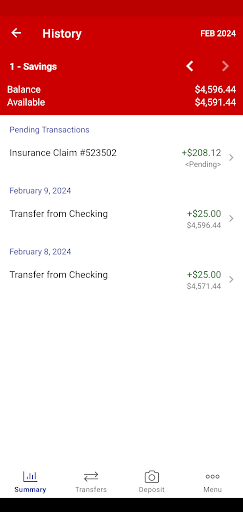 San Juan Credit Union Screen 3