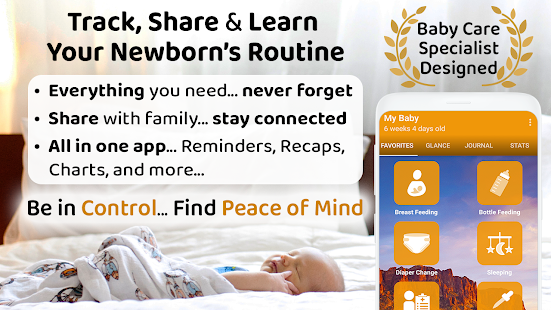 Baby & Breastfeeding Tracker  Screenshots 1