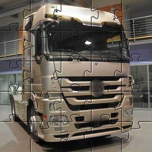 Puzzles Mercedes Actros Mixer