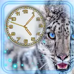 Cover Image of Download Snow Leopard Clock  APK