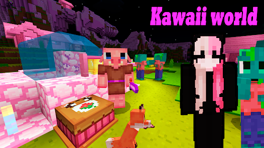 Kawaii World Textures - Mods for Minecraft