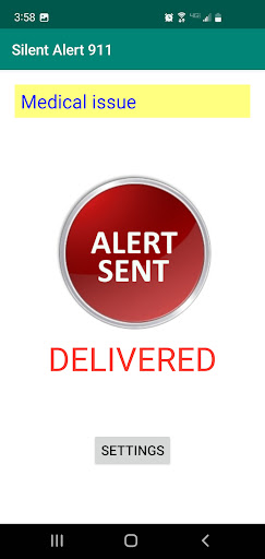 SilentAlert911 Screen 2