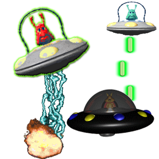 Dodge the aliens logo