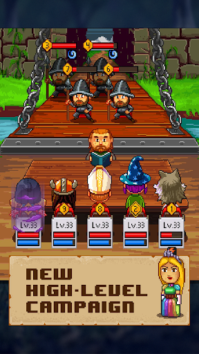 Knights of Pen & Paper 2, Pixel RPG, Juego retro