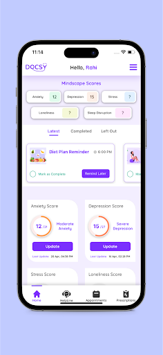 Android application Docsy screenshort
