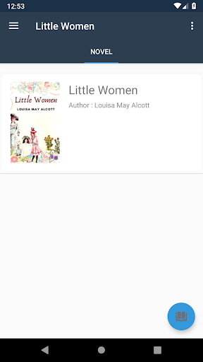 Little Women Novel Book App Screen 2