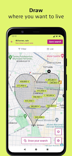 Screenshot of idealista