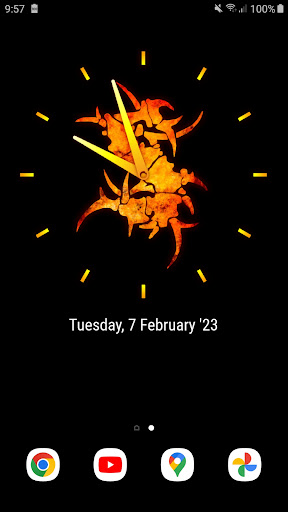 Sepultura Clock Widget Screen 2