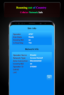 Sim Phone details: Device Info Capture d'écran