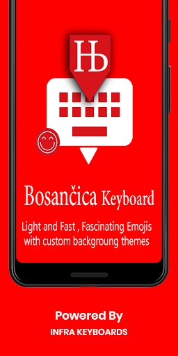 Android application Bosnian-Cyrillic Keyboard nfra screenshort