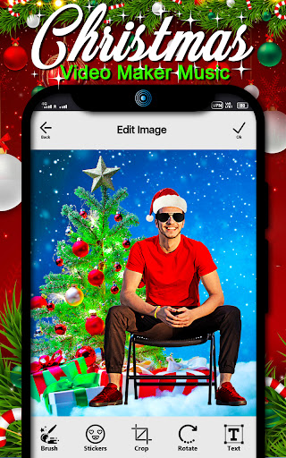 Christmas video maker music Screenshot