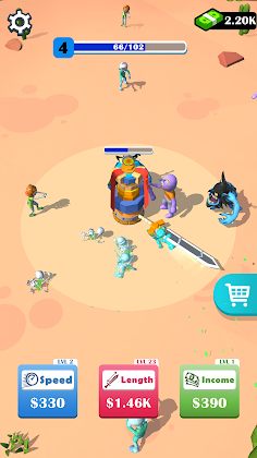 Zombie Cut 3D - Screenshot 2