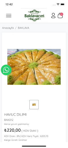 Baklavacim Screen 3