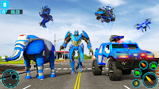 Elephant Robot Game :Robot Car Transformation Gameのおすすめ画像1