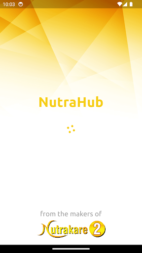 Android application NutraHub screenshort
