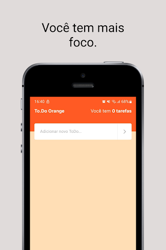 ToDo Orange Screen 2