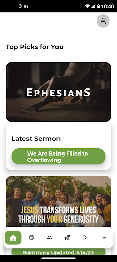 Bent Tree Bible Fellowship Screen 2