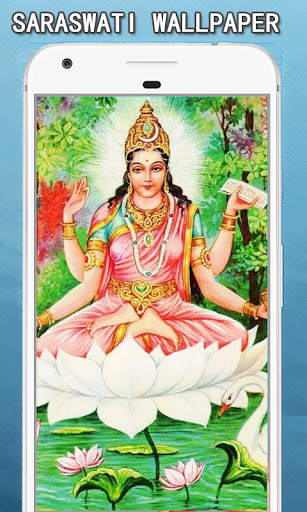 Android application Saraswati mata Wallpapers Hd screenshort