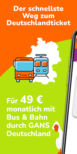 Android application Deutschlandticket App screenshort
