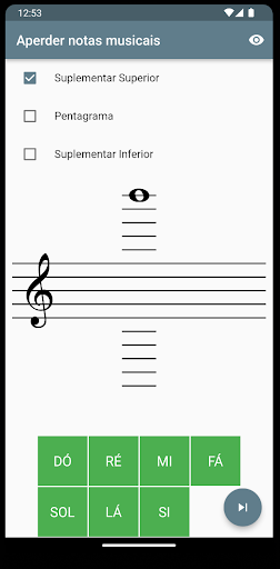 Android application Pentagrama Musical screenshort