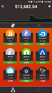Fire Crypto Portfolio Screenshot