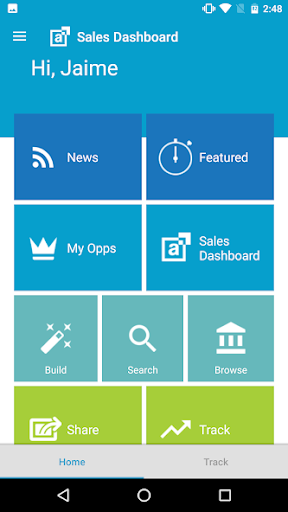 Android application Accent Mobile screenshort