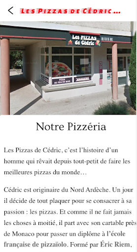 Les Pizzas de Cédric Screen 3