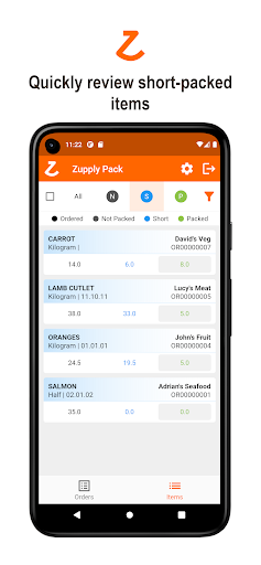 Zupply Pack Screen 2