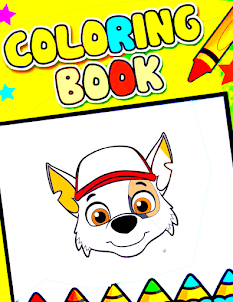 Dog Rocky Coloring Game