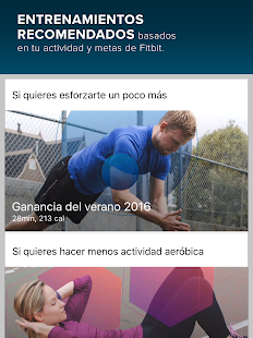 Fitbit Coach Screenshot