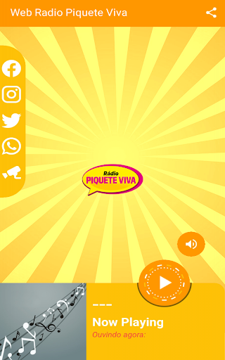 Web Rádio Piquete Viva Screen 3