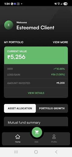 App screenshot