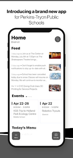 Android application Perkins-Tryon Public Schools screenshort