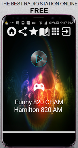 Android application Funny 820 CHAM Hamilton AM screenshort
