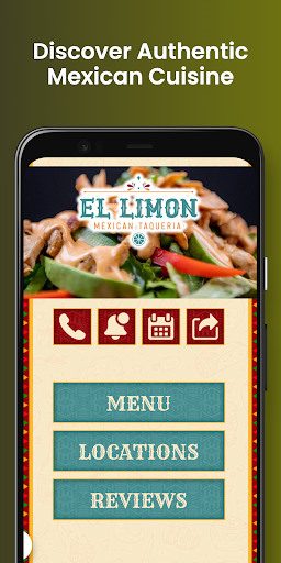 Android application El Limon Taquerria screenshort