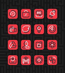 Linios Red - Icon Pack