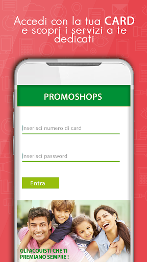 Android application Promoshops screenshort