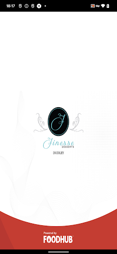 Android application Finesse Desserts screenshort