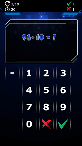 Mental arithmetic for adults Screen 2