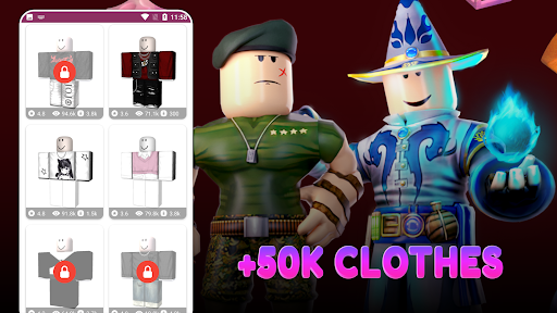 Clothes for Roblox Outfits RBX Screenshot 2 - AppWisp.com