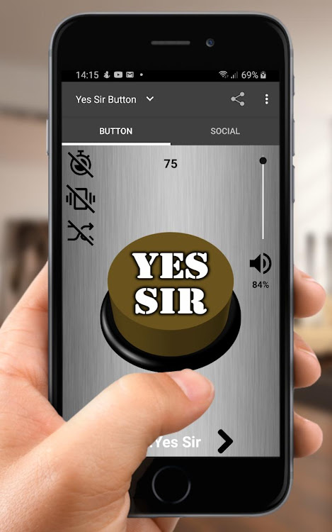 Yes Sir Sound Button - 01.10.23.g - (Android)
