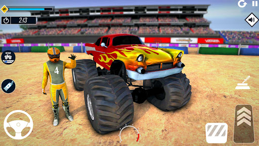 Us Monster Truck Crazy Games screenshot 6