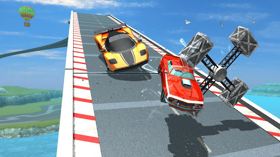 Mega Ramp Car Racing :  Impossible Tracks 3D screenshots 2
