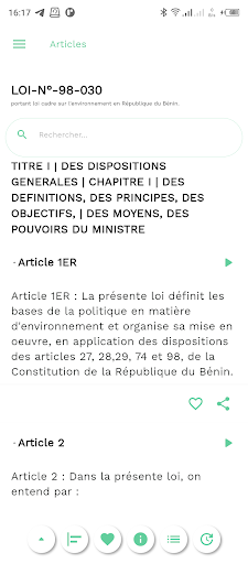 TOSSIN:Loi environnement Bénin Screen 2