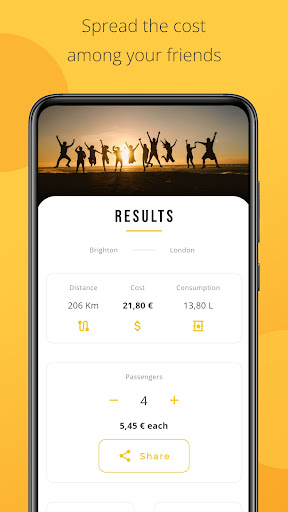 Consumii: Fuel cost calculator Screenshot 3 - AppWisp.com